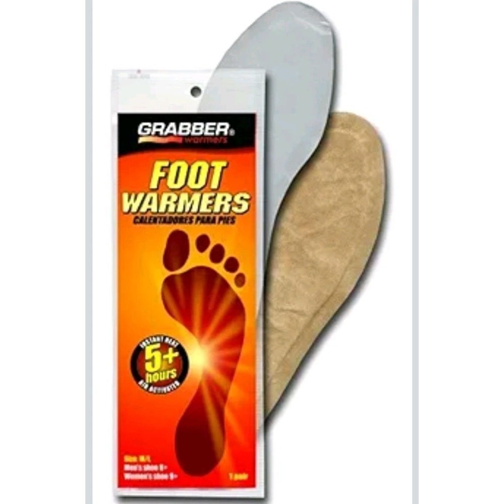Grabber Foot Warmer Insole, Medium/Large